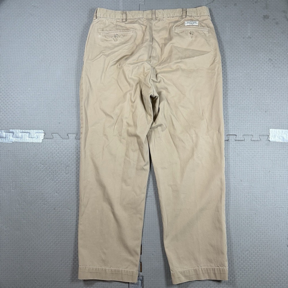 Vintage Polo Ralph Lauren Andrew Pant Mens 36x30(29) Old Money Double Pleated - Picture 3 of 12